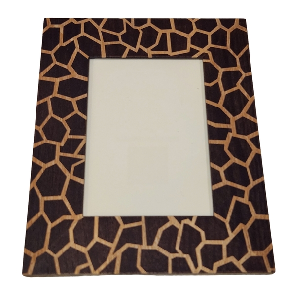 4 Wood Frames (5"x7" photos) Giraffe - Picture 4 of 7